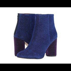 Katy Perry Metallic Space Blue Boots